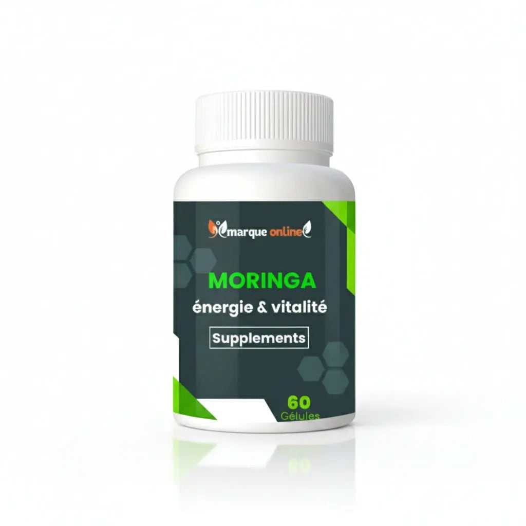 Moringa 60 gélules – Énergie, Vitalité & Bien-être Général