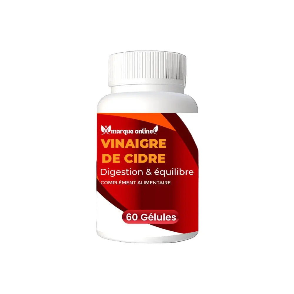 Vinaigre de Cidre 60 Gélules – Détox Naturelle & Bien-être Digestif